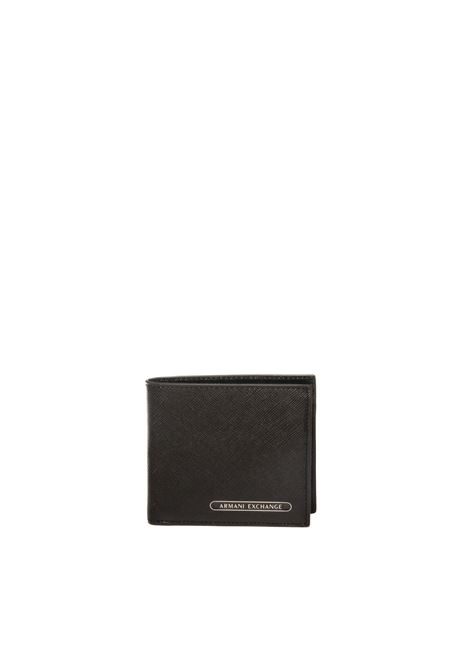 black logo wallet ARMANI EXCHANGE | XM000167AF12702-UC001